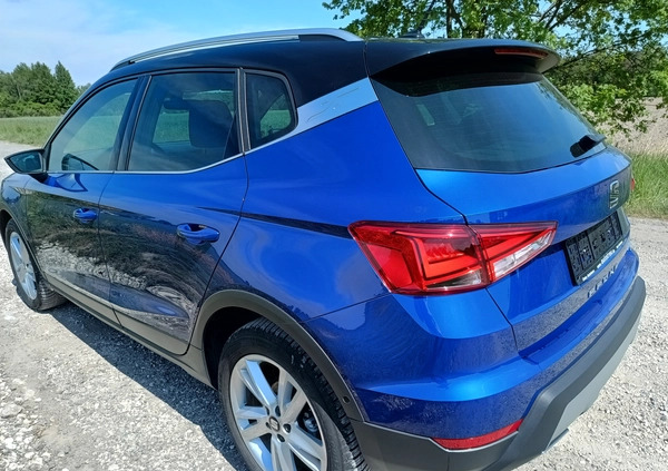 Seat Arona cena 73950 przebieg: 13400, rok produkcji 2021 z Kłobuck małe 781